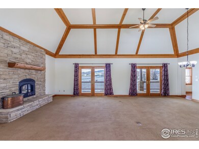 Living room is 27 x 18