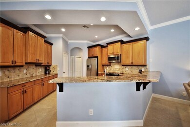 The Kitchen Has Granite Countertops, Real Wood Cab