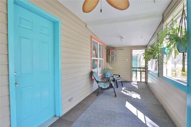 Screened in front porch