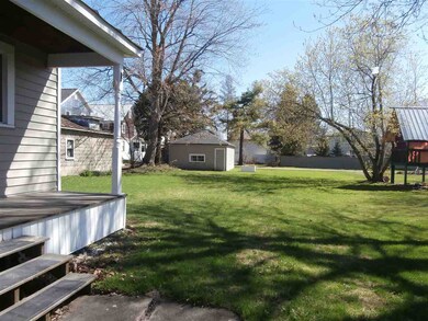 Side & back yard-from street to lane