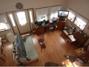 Open living area