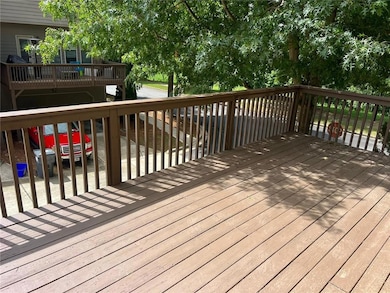 View of deck