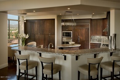 Kitchen with eat in area