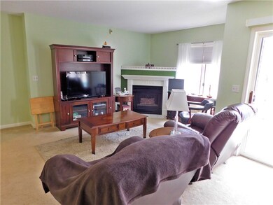 Large Living Room with fireplace.