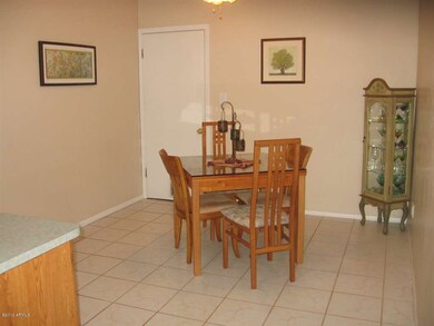 eat in kitchen area