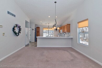 LIVING AREA VIEW OF KITCHEN
