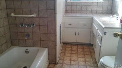 Bathroom with Tile counter tops