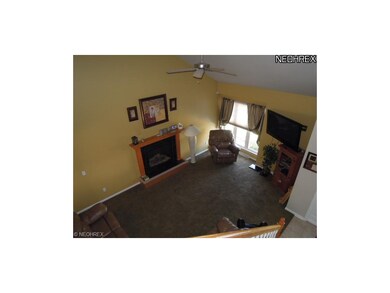 This view from the open stairs to the 2nd floor re