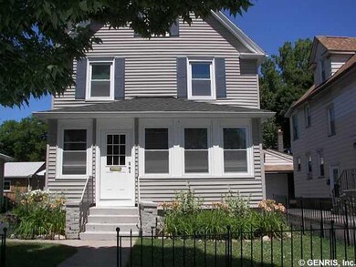 Exterior Front Warm inviting enclosed front porch