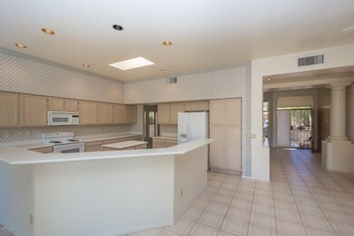 BREAKFAST BAR, TILE FLOORS.