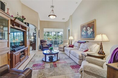 Living area allows for plenty of seating room for entertaining.