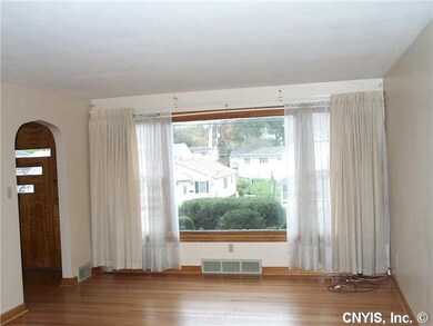 Living Room. The living room picture window and ar