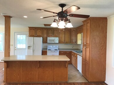 Beautiful oak cabinetry