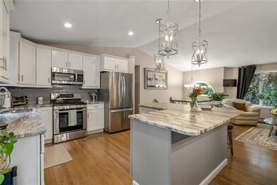 New Granite Kitchen with Island
