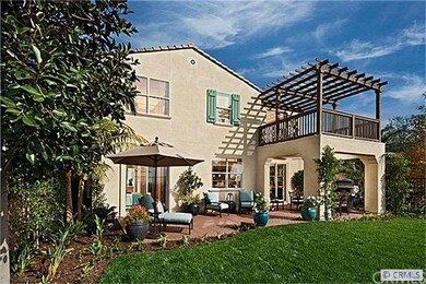 Backyard (photo is of model home and for illustrat