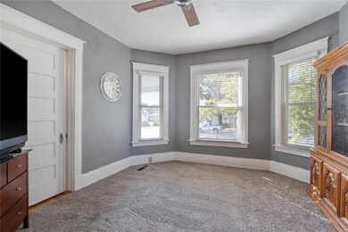 Large windows throughout the home