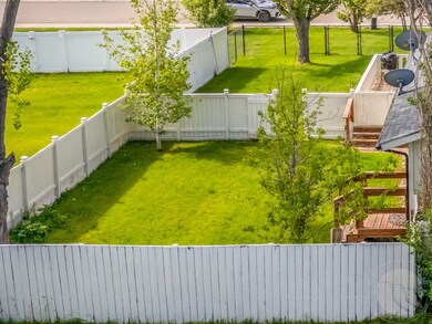 Yard looking from back to front