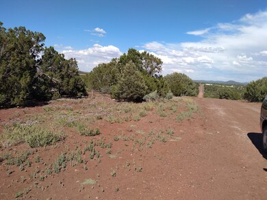 Road coming up to property