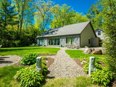 rear of house