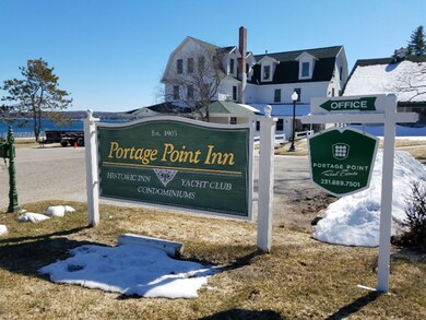 Welcome sign to resort