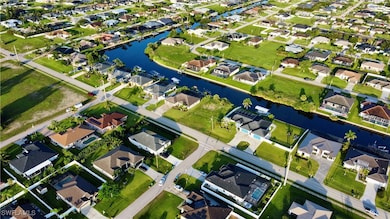 Aerial overview of property's location with nearby