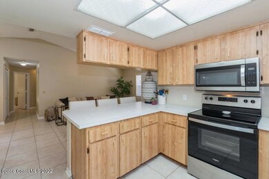 Kitchen View to Living Space