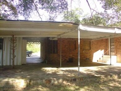 Covered patio.