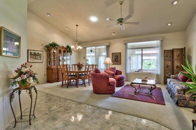 Foyer to Living and Dining Room