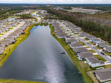 Situated on a lake