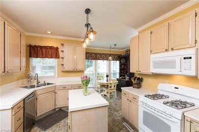 New lighting in kitchen.