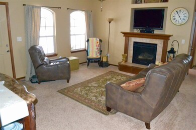 Gas fireplace - New Carpet