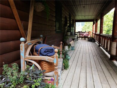 Wrap around deck