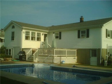 Exterior Back. Inground Pool with 2 year old liner