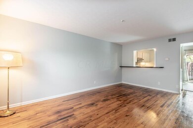 Living Room with Pass Thru to Kitchen