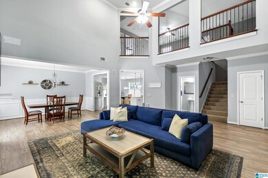 Great room looking towards dining room and kitchen