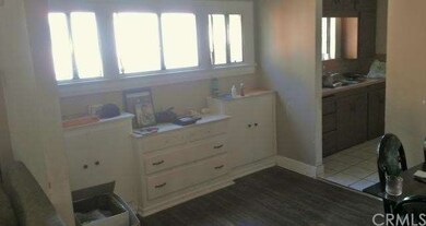 Dining area built-in cabinets