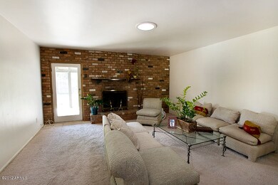Living Room with Fireplace