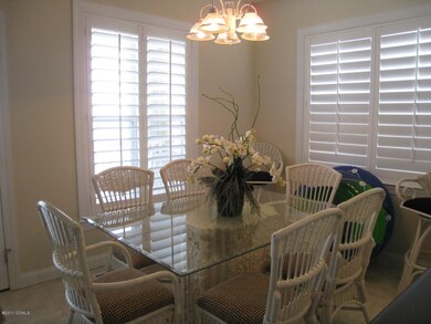 Dining Area with Sound View