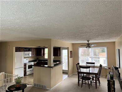View of kitchen/dining room area
