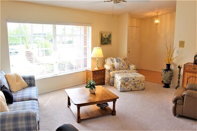 Living Room w cathedral ceilings