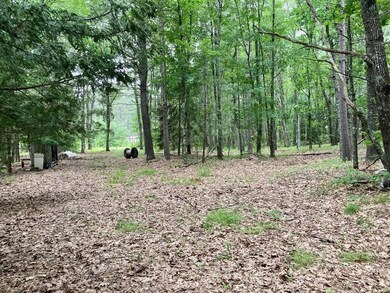 Front of lot for driveway