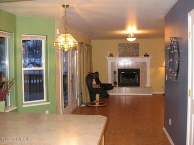 Kitchen overlooking Family Room