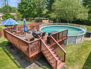 Heated Above Ground Pool with New Pump