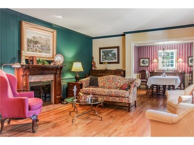 Lovely Living Room/Dining room with beautiful wood