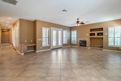 great room w/cozy fireplace