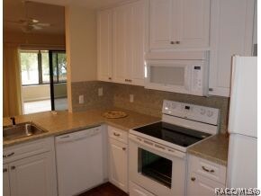 New counter, cabs + appliances