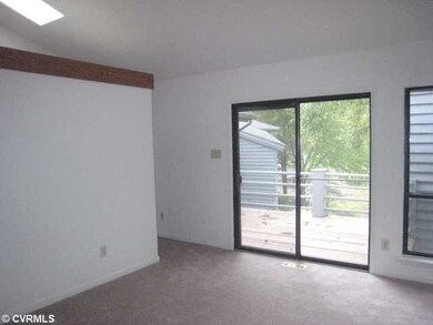Master Bedroom - Vaulted Ceiling and Skylight in M