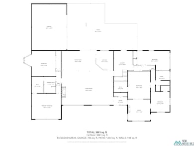 View of home floor plan