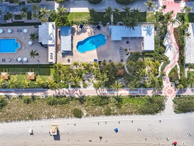 Oceanfront pool and boardwalk