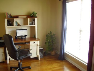 Off the right of the entry is your private office with french door entry.